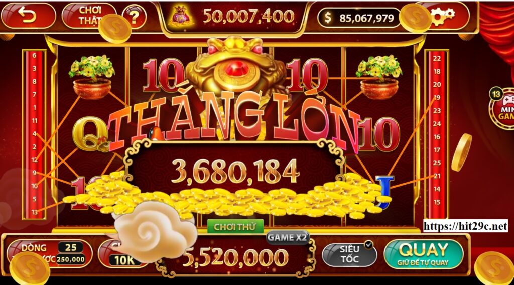 chiến thuật cực hay giúp bạn thắng lớn khi chơi slot Thần tài